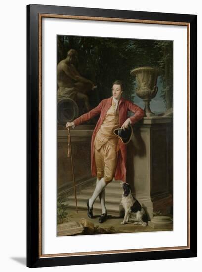 Portrait of John Talbot, later 1st Earl Talbot-Pompeo Batoni-Framed Art Print