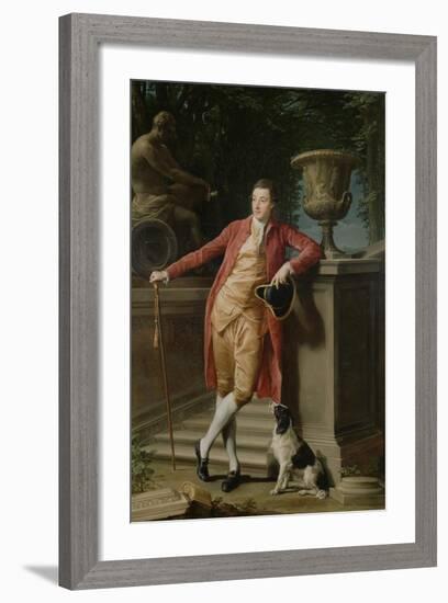 Portrait of John Talbot, later 1st Earl Talbot-Pompeo Batoni-Framed Art Print