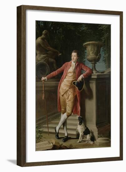 Portrait of John Talbot, later 1st Earl Talbot-Pompeo Batoni-Framed Art Print