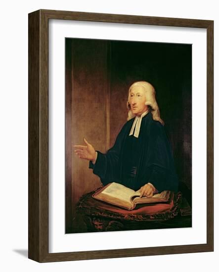 Portrait of John Wesley-William Hamilton-Framed Giclee Print