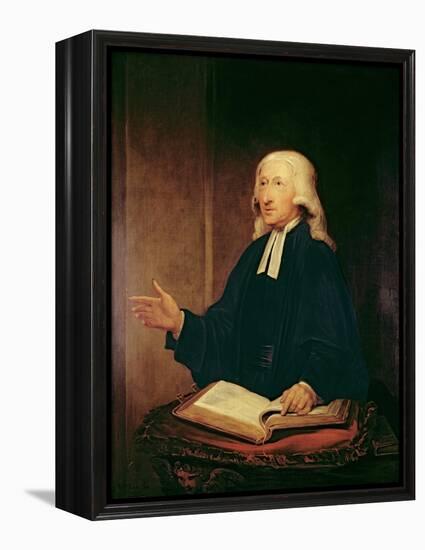 Portrait of John Wesley-William Hamilton-Framed Premier Image Canvas