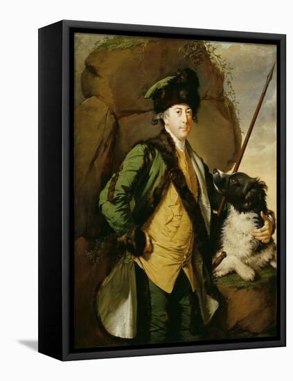 Portrait of John Whetham of Kirklington (1731-81), 1779-1780-Joseph Wright of Derby-Framed Premier Image Canvas