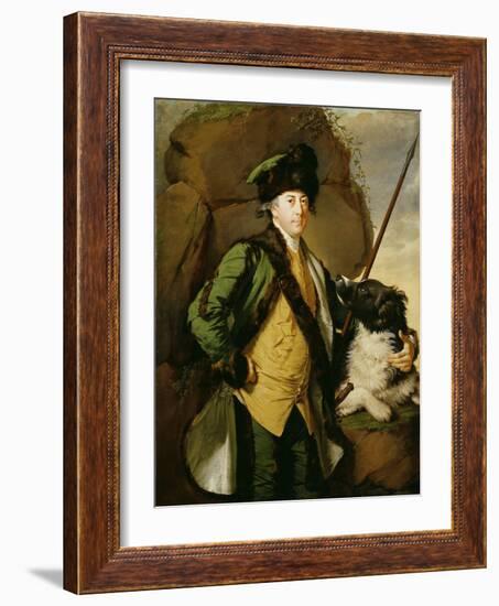 Portrait of John Whetham of Kirklington (1731-81), 1779-1780-Joseph Wright of Derby-Framed Giclee Print