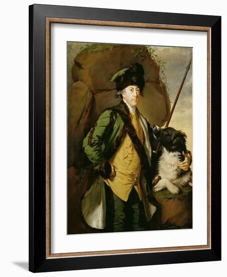 Portrait of John Whetham of Kirklington (1731-81), 1779-1780-Joseph Wright of Derby-Framed Giclee Print