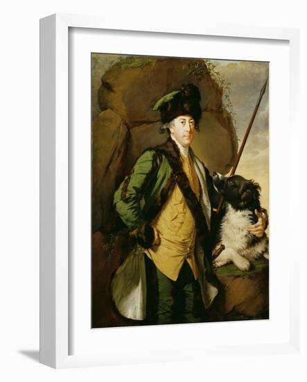 Portrait of John Whetham of Kirklington (1731-81), 1779-1780-Joseph Wright of Derby-Framed Giclee Print