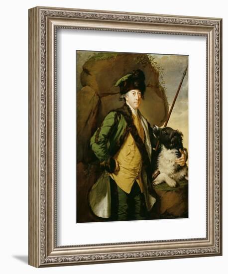 Portrait of John Whetham of Kirklington (1731-81), 1779-1780-Joseph Wright of Derby-Framed Giclee Print