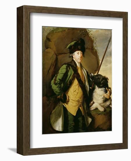 Portrait of John Whetham of Kirklington (1731-81), 1779-1780-Joseph Wright of Derby-Framed Giclee Print