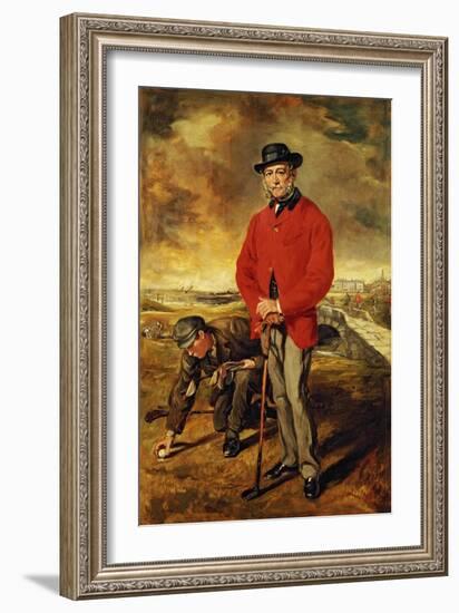 Portrait of John Whyte Melville, 1874-Sir Francis Grant-Framed Giclee Print