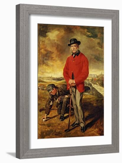 Portrait of John Whyte Melville, 1874-Sir Francis Grant-Framed Giclee Print