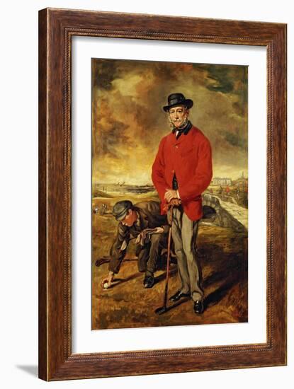 Portrait of John Whyte Melville, 1874-Sir Francis Grant-Framed Giclee Print