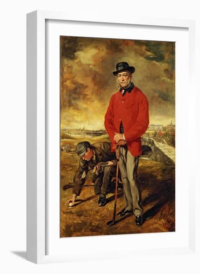 Portrait of John Whyte Melville, 1874-Sir Francis Grant-Framed Giclee Print