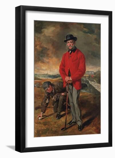 Portrait of John Whyte-Melville, of Bennochy and Strathkinness (1797-188)-Francis Grant-Framed Giclee Print