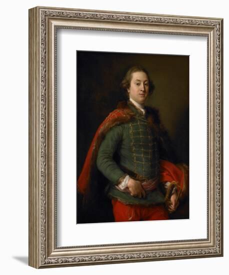 Portrait of John Woodyeare, 1750-Pompeo Girolamo Batoni-Framed Giclee Print