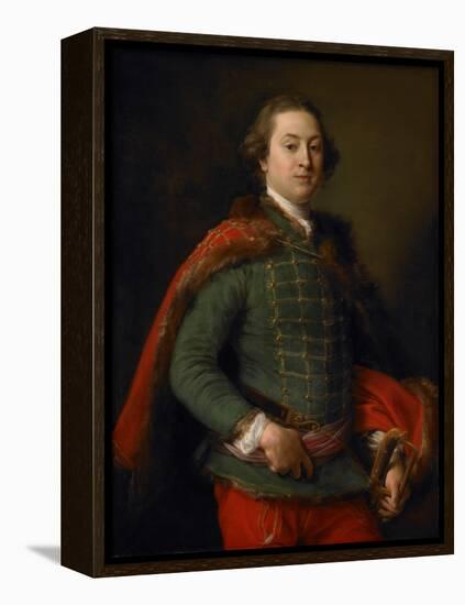 Portrait of John Woodyeare, 1750-Pompeo Girolamo Batoni-Framed Premier Image Canvas