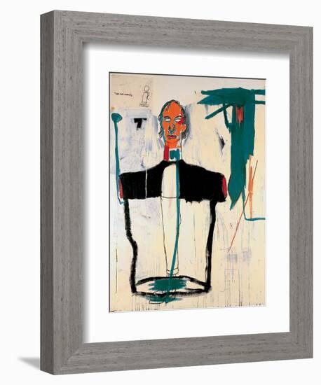 Portrait of John-Jean-Michel Basquiat-Framed Giclee Print