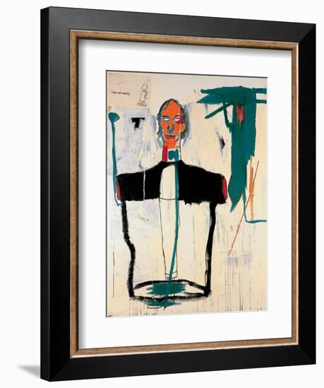 Portrait of John-Jean-Michel Basquiat-Framed Giclee Print