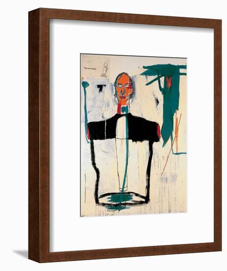 Portrait of John-Jean-Michel Basquiat-Framed Giclee Print