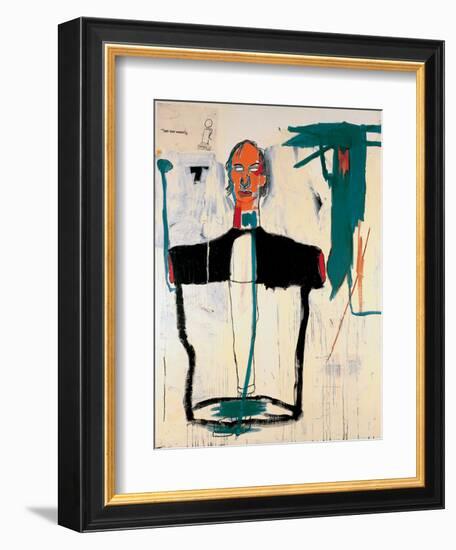 Portrait of John-Jean-Michel Basquiat-Framed Giclee Print