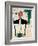 Portrait of John-Jean-Michel Basquiat-Framed Giclee Print