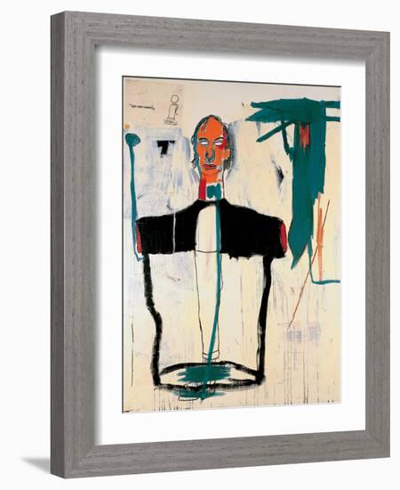 Portrait of John-Jean-Michel Basquiat-Framed Giclee Print