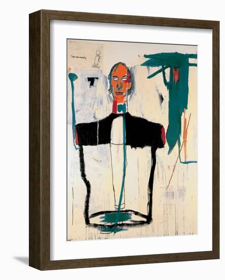 Portrait of John-Jean-Michel Basquiat-Framed Giclee Print