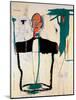 Portrait of John-Jean-Michel Basquiat-Mounted Giclee Print