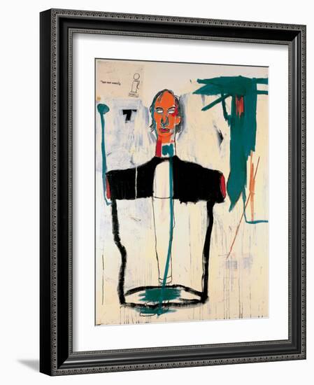 Portrait of John-Jean-Michel Basquiat-Framed Giclee Print