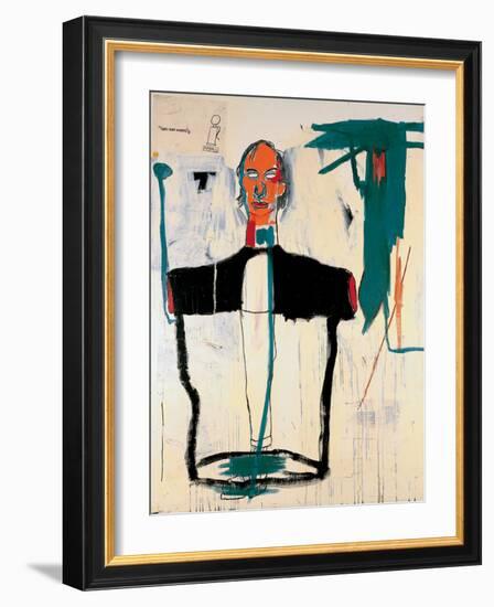 Portrait of John-Jean-Michel Basquiat-Framed Giclee Print