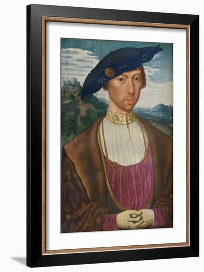 'Portrait of Joost van Bronckhorst', c1520-Jan Mostaert-Framed Giclee Print
