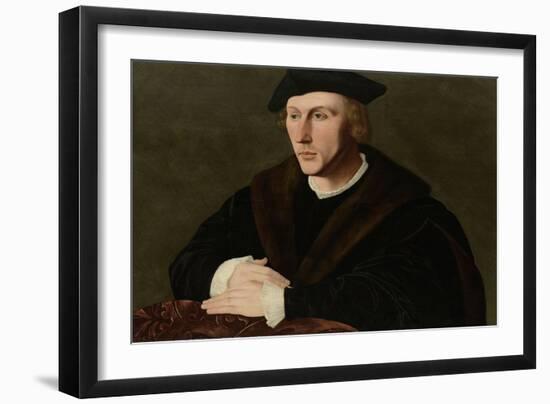 Portrait of Joris Van Egmond-Jan van Scorel-Framed Art Print