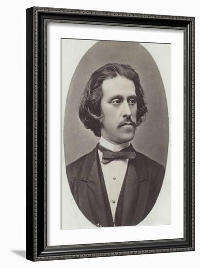 Portrait of Josef Strauss-null-Framed Photographic Print