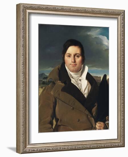 Portrait of Joseph-Antoine Moltedo-Jean-Auguste-Dominique Ingres-Framed Giclee Print