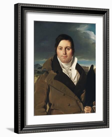 Portrait of Joseph-Antoine Moltedo-Jean-Auguste-Dominique Ingres-Framed Giclee Print