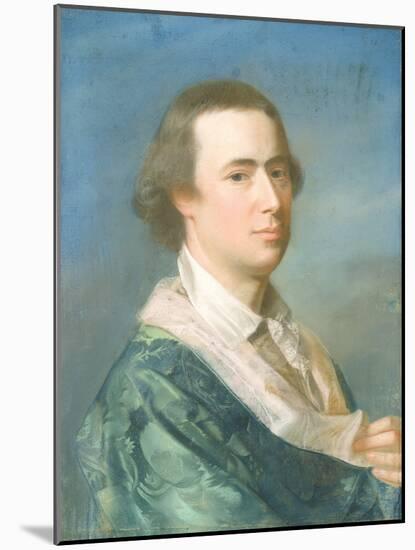 Portrait of Joseph Barrell (Pastel on Paper)-John Singleton Copley-Mounted Giclee Print