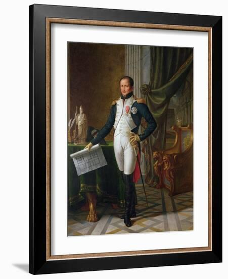 Portrait of Joseph Bonaparte King of Spain, 1808-Jean-Baptiste Joseph Wicar-Framed Giclee Print
