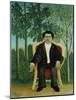 Portrait of Joseph Brummer, 1909-Henri Rousseau-Mounted Giclee Print