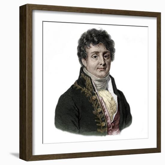 Portrait of Joseph Fourier (1768-1833) French mathematician and physicist-French School-Framed Giclee Print