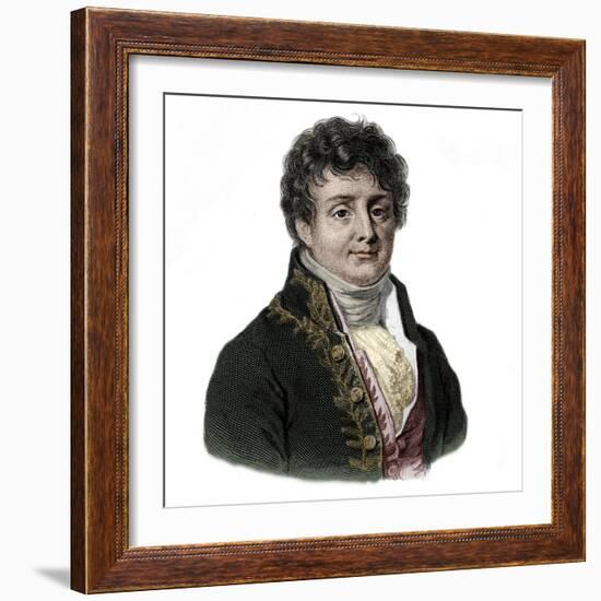 Portrait of Joseph Fourier (1768-1833) French mathematician and physicist-French School-Framed Giclee Print