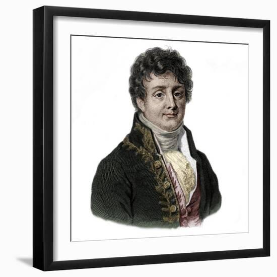 Portrait of Joseph Fourier (1768-1833) French mathematician and physicist-French School-Framed Giclee Print