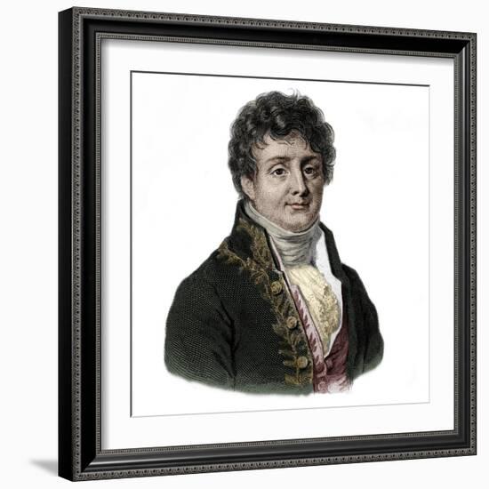 Portrait of Joseph Fourier (1768-1833) French mathematician and physicist-French School-Framed Giclee Print