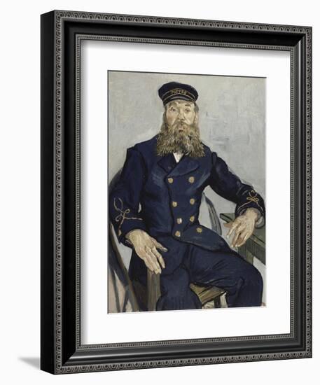 Portrait of Joseph Roulin-Vincent van Gogh-Framed Giclee Print