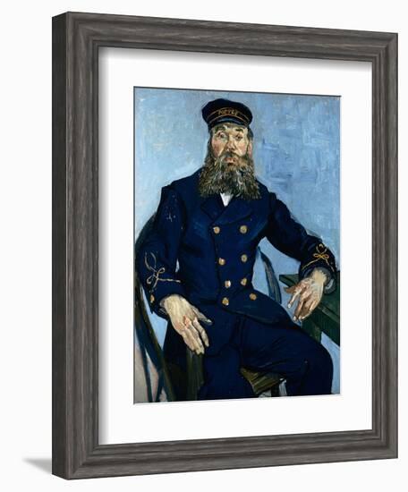 Portrait of Joseph Roulin-Vincent van Gogh-Framed Giclee Print