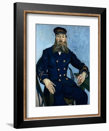 Portrait of Joseph Roulin-Vincent van Gogh-Framed Giclee Print