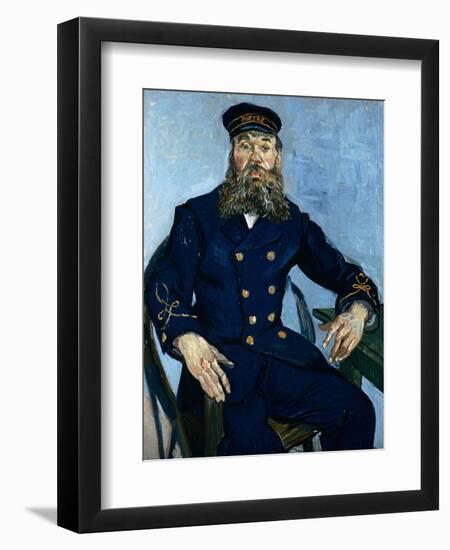 Portrait of Joseph Roulin-Vincent van Gogh-Framed Giclee Print