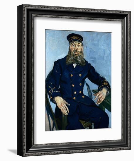 Portrait of Joseph Roulin-Vincent van Gogh-Framed Giclee Print