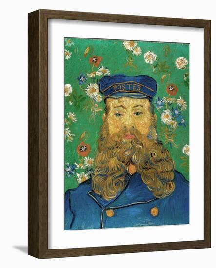 Portrait of Joseph Roulin-Vincent van Gogh-Framed Giclee Print