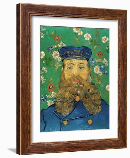 Portrait of Joseph Roulin-Vincent van Gogh-Framed Giclee Print