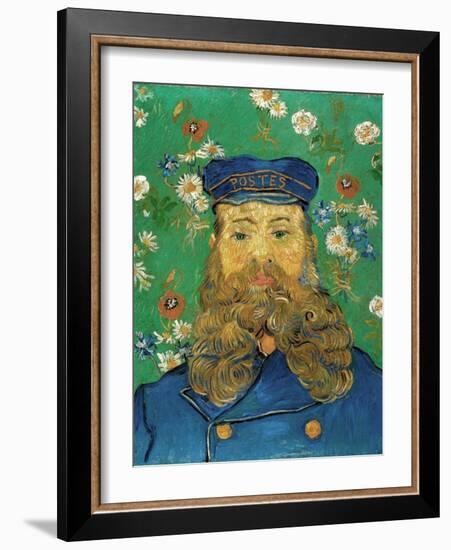 Portrait of Joseph Roulin-Vincent van Gogh-Framed Giclee Print