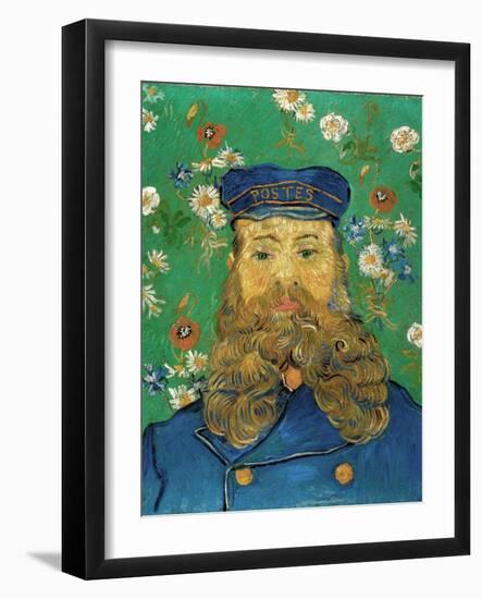 Portrait of Joseph Roulin-Vincent van Gogh-Framed Giclee Print