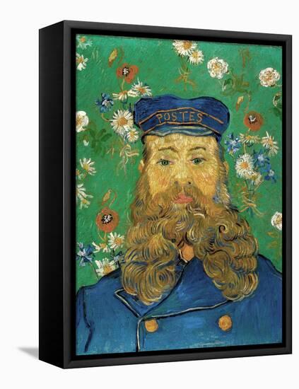 Portrait of Joseph Roulin-Vincent van Gogh-Framed Premier Image Canvas